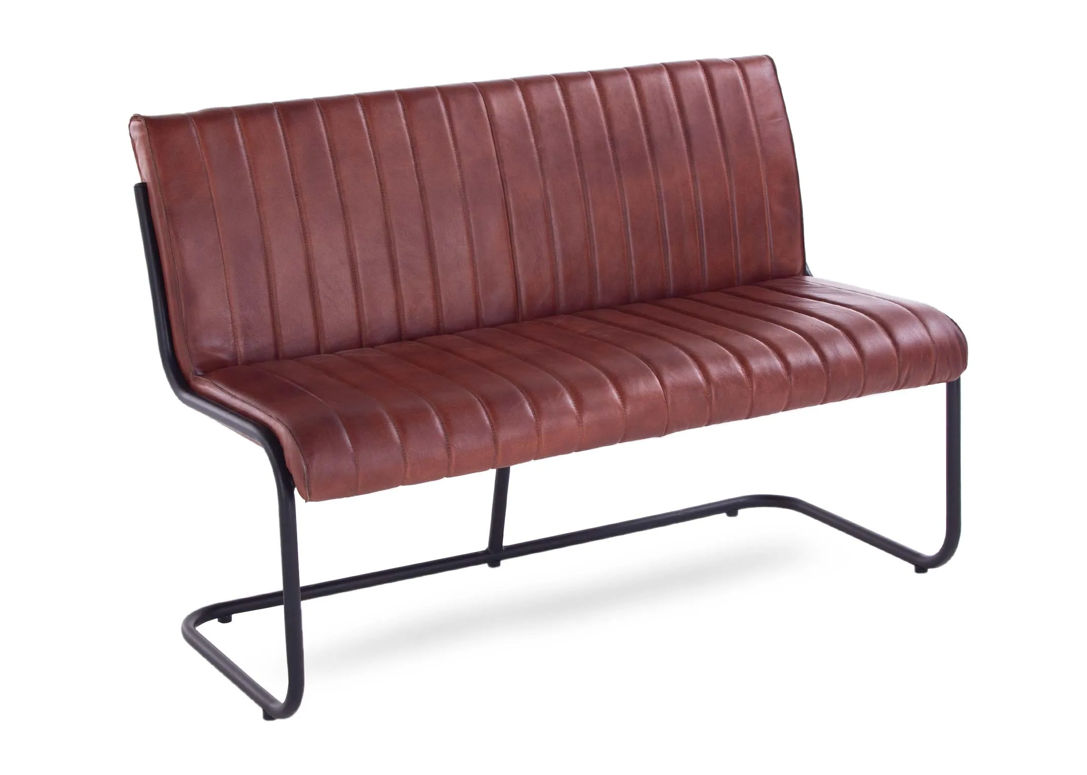 Green Fabric Dining Bench with Back - Decker - EZ Living Furniture